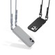 Tech-Protect Magnecklace Magsafe Back Case (iPhone 12 / 12 Pro) crayon grey