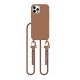 Tech-Protect Magnecklace Magsafe Back Case (iPhone 12 / 12 Pro) chocolate brown