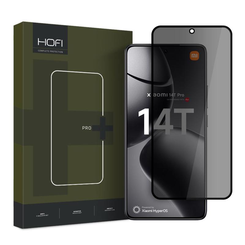 Hofi Anti Spy Pro+ Privacy Tempered Glass (Xiaomi 14T / 14T Pro) Privacy Privacy Glass