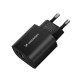 Wozinsky WGWCB Wall Charger USB / Type-C 20W (black)