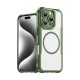 Leading Series MagSafe Silicone Back Case (iPhone 16 Pro) green