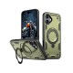 Hybrid Armor Trendy MagSafe Case (iPhone 16) green