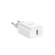 Dudao A20EU 18W USB Wall Charger + Micro USB Cable (white)