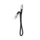 Dudao L10C Type-C / Type-C PD Cable 100W 5A 0,23m (black)