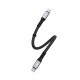 Dudao L10C Type-C / Type-C PD Cable 100W 5A 0,23m (black)