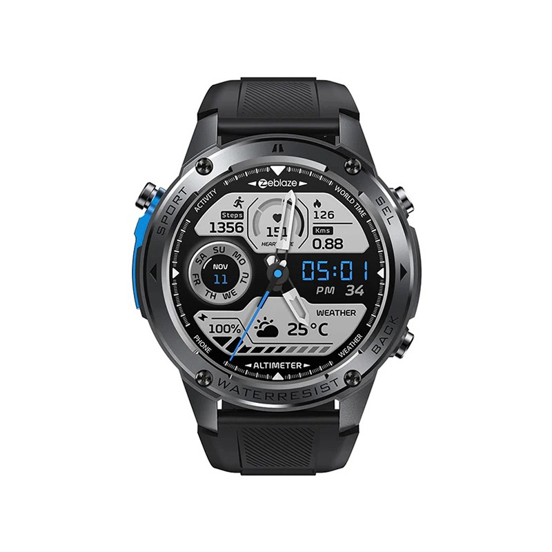 Zeblaze Stratos 2 Ultra Smartwatch 1.43" Amoled (black)