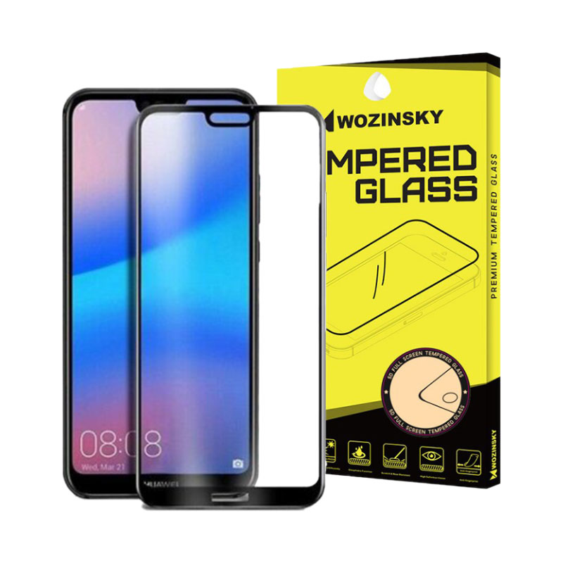 Wozinsky Tempered Glass Full Glue And Coveraged (Huawei P20 Lite) black
